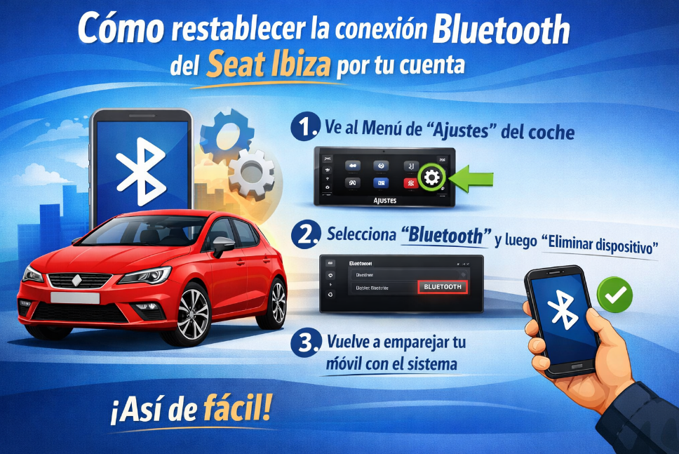 Bluetooth en Seat Ibiza y errores image